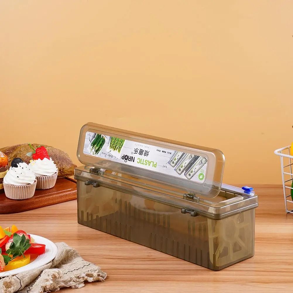 Basalt Streamline | Precision Cling Film Dispenser & Integrated Safety Cutter