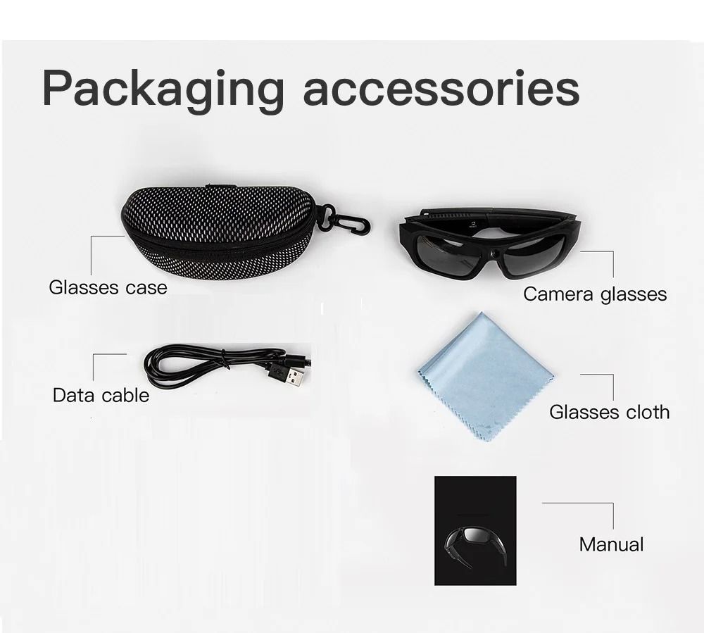 4K HD Smart Glasses Camera | Professional Cycle & Drive Camcorder | Executive Outdoor Motion Capture Sanctuary