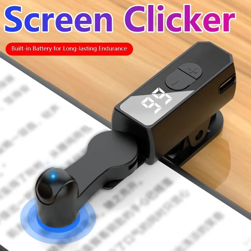 B-03 Smart Auto Clicker | 108-Gear Digital Screen Tapper | Executive Gaming Performance Sanctuary