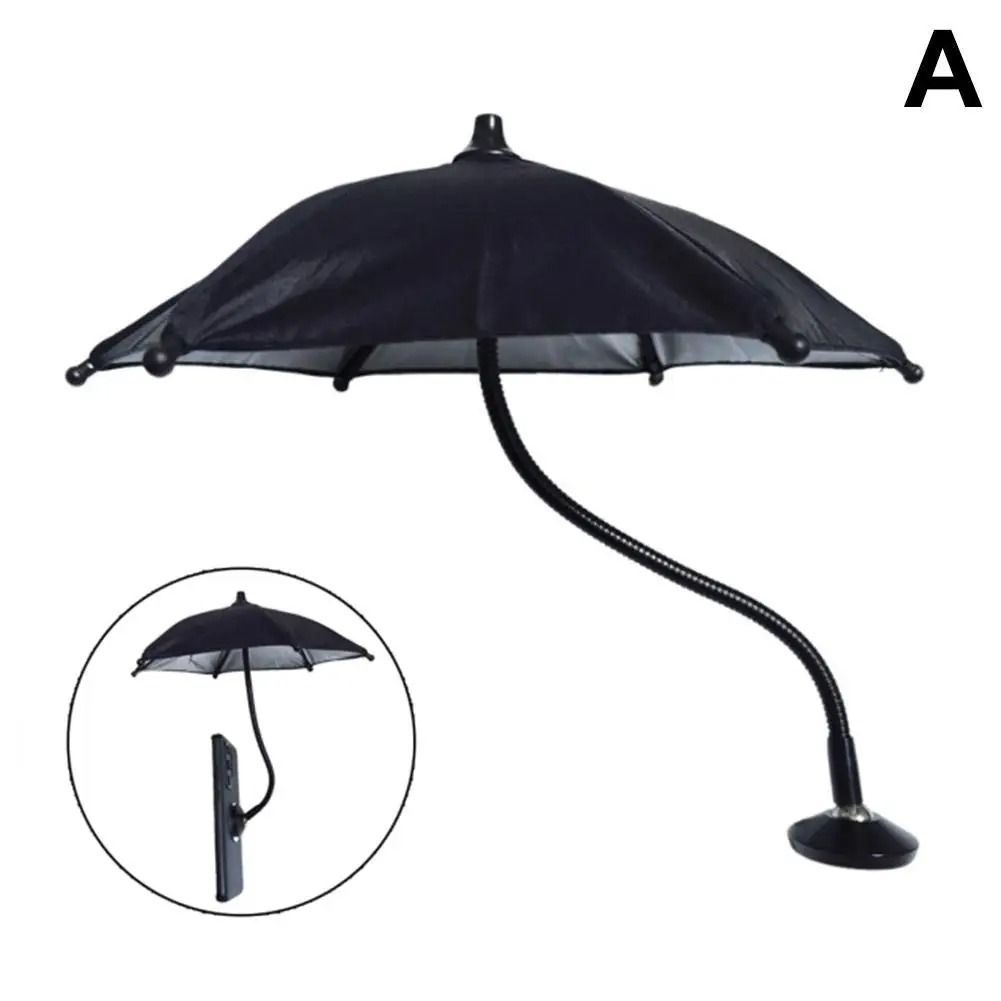 Magnetic Phone Umbrella Anti-Glare Sun Shade with 360 Rotation for iPhone 17 16 15 14 Pro Max and Android Devices