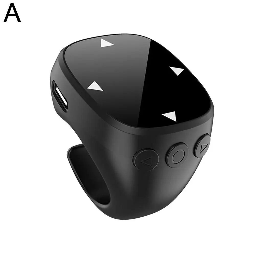 Bluetooth 5.3 Multimedia Remote Controller | Wireless Page Turner & Video Scroller for Smartphones