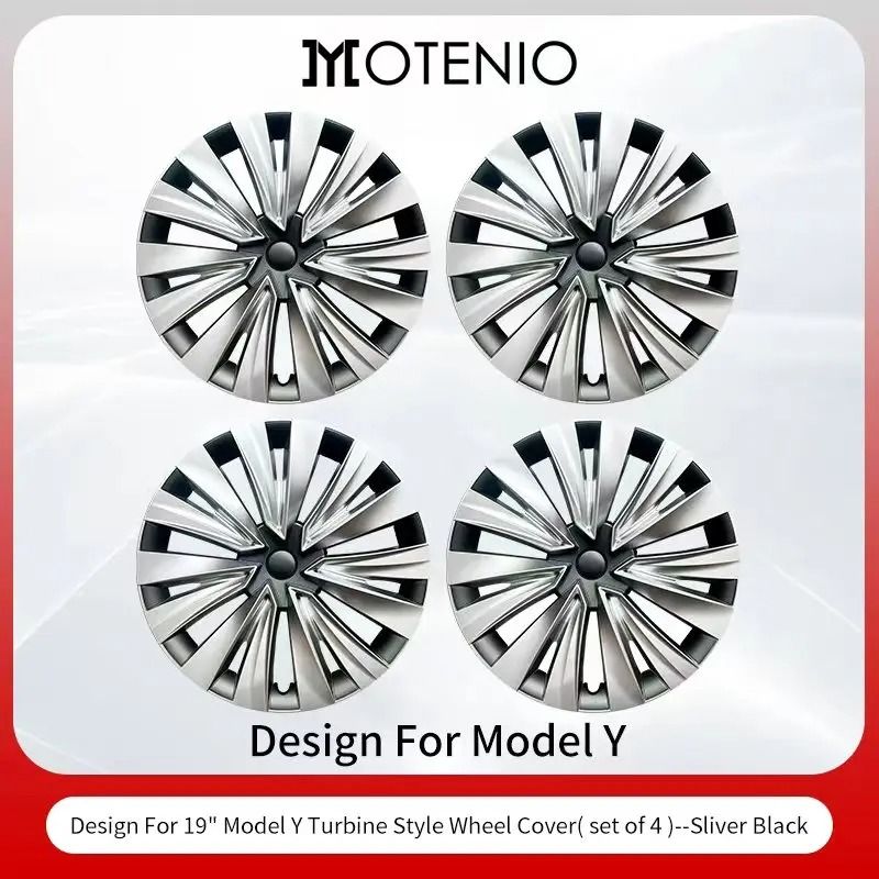 Stealth Turbine Performance Hubcap System for Tesla Model Y