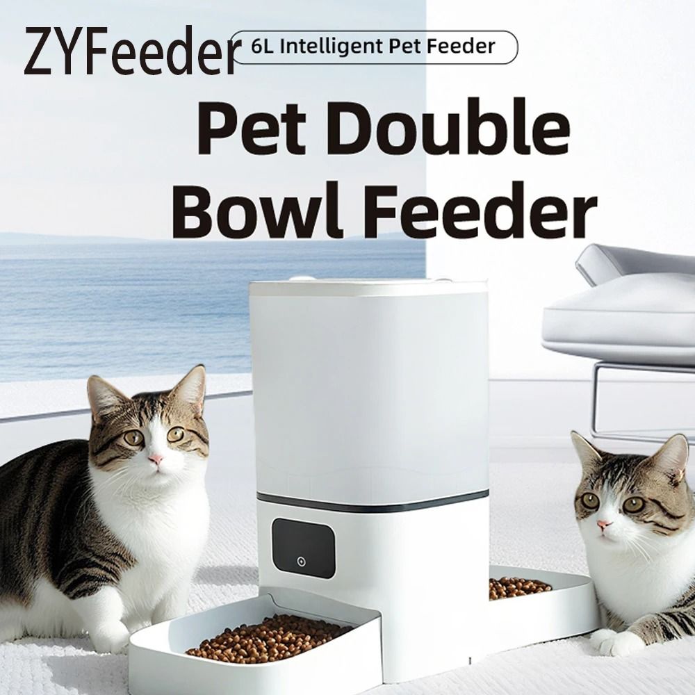 Tuya Smart WiFi 6L Dual-Station Feeder