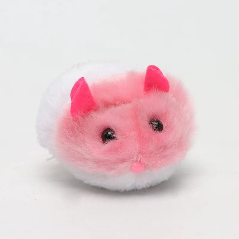 Cute Plush Mouse Cat Toy with Interactive Shake Movement