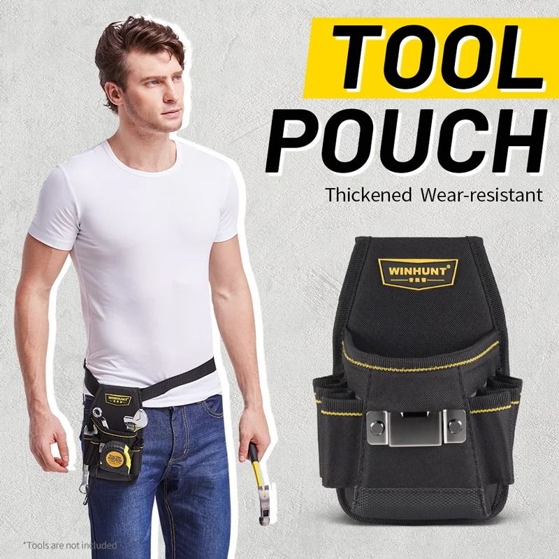 WINHUNT Tool Belt Combo Set with Quick-Attach Pouch