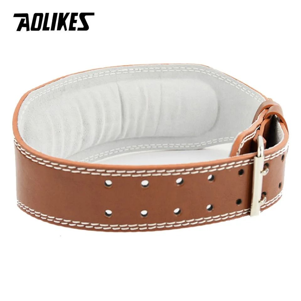 AOLIKES Premium Wide Weightlifting Belt for Powerlifting and Bodybuilding Lumbar Support