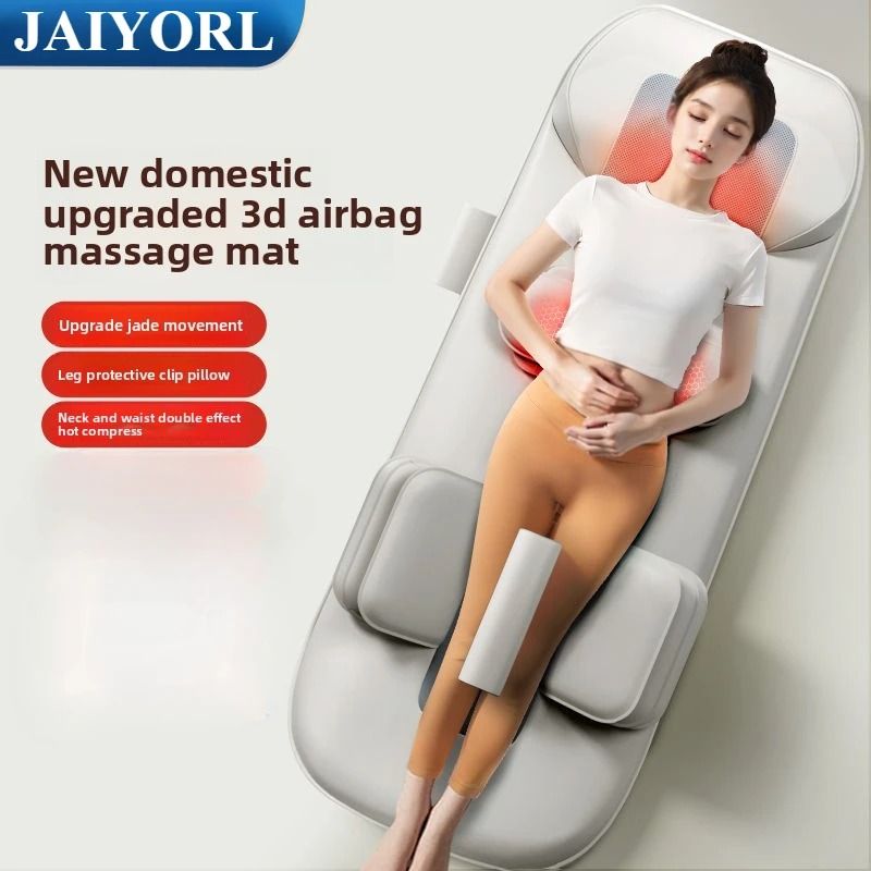 Professional Full-Body Airbag Traction & Kneading Massage Mattress with Heat