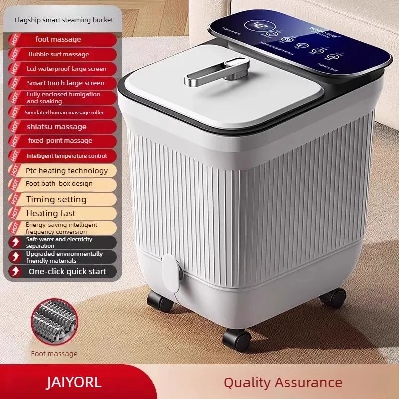 Automatic Electric Foot Bath Spa Basin with Heat & Shiatsu Massage