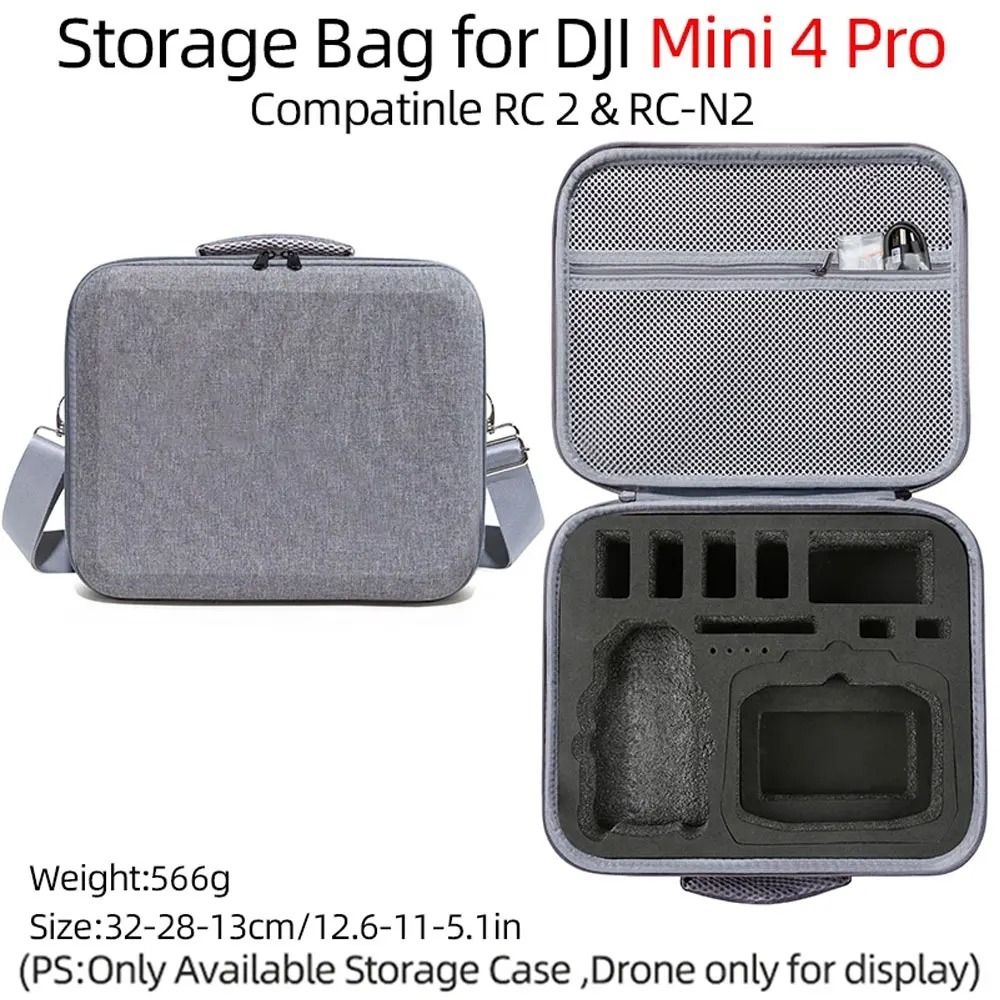 Portable Storage Bag and Carrying Case for DJI Mini 4 Pro