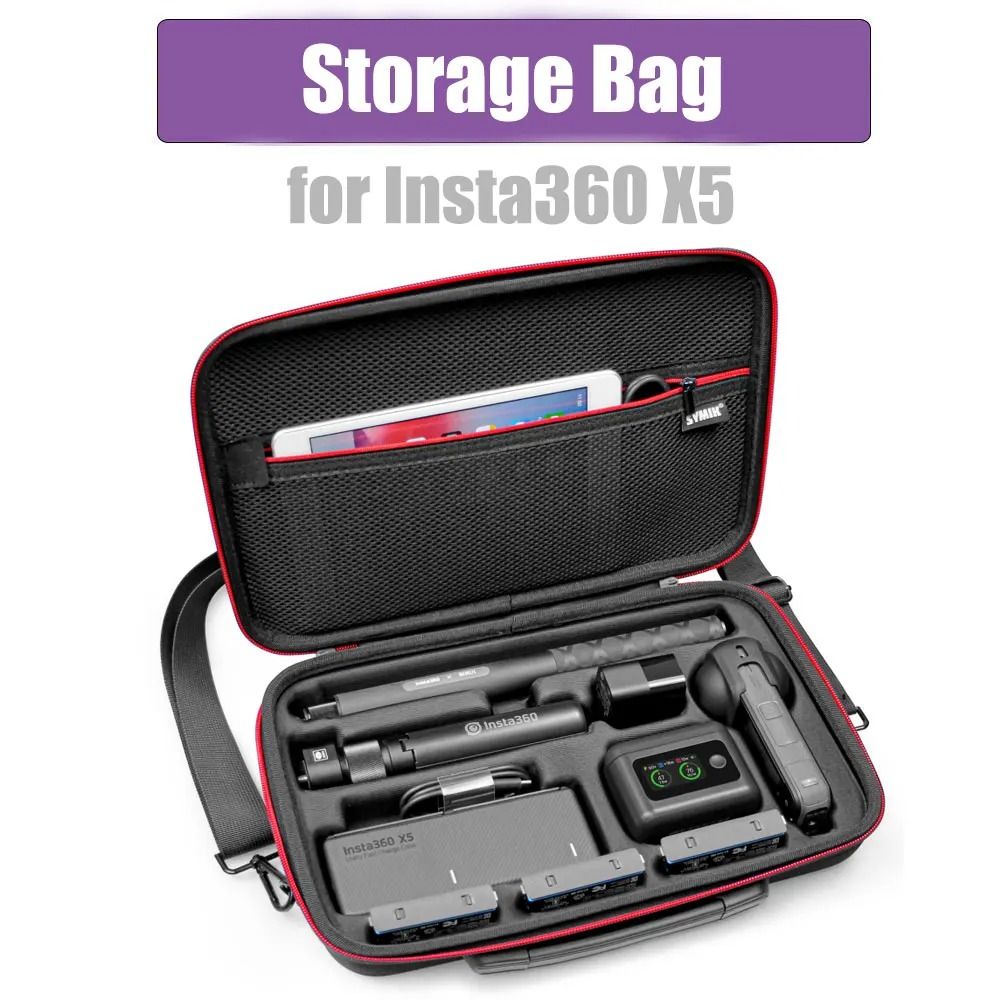 Portable Storage Carrying Case and Shoulder Bag for Insta360 X5 / X4