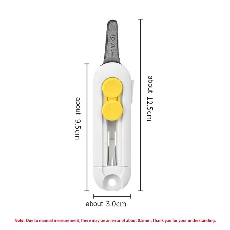 Magnetic Portable Unboxing Tool and Anti-Sticking Utility Knife for Express Delivery and Craft Cutting