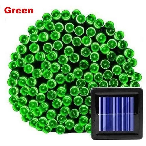 Solar Outdoor Fairy String Lights Waterproof LED Street Garland Christmas Decor