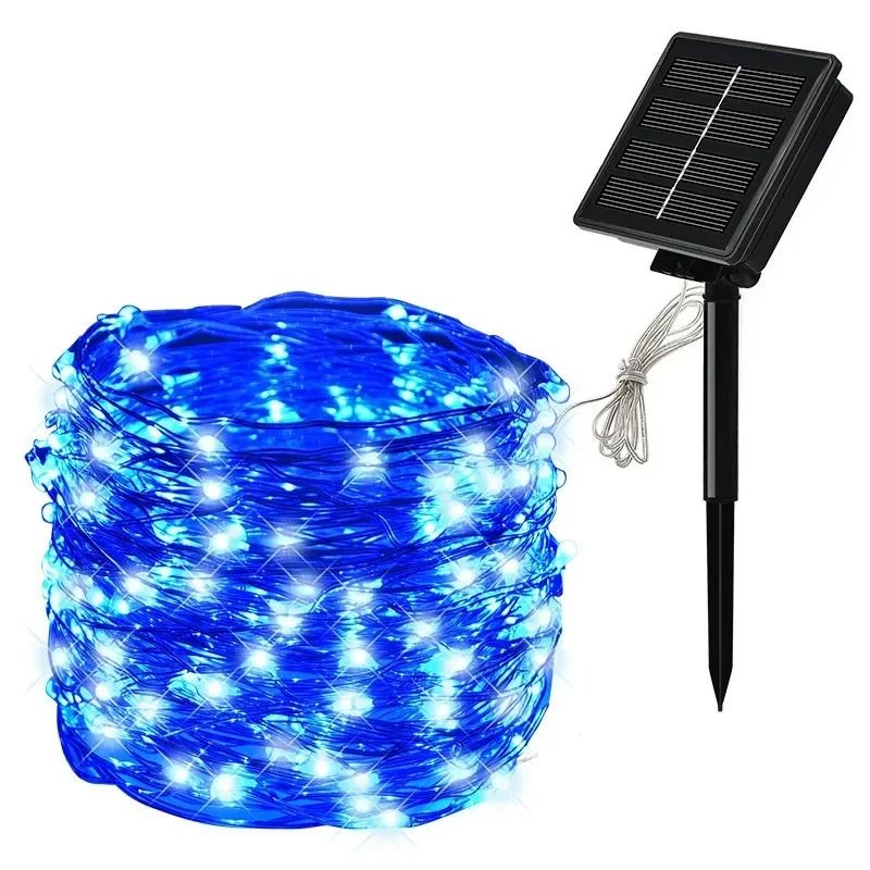 Solar Outdoor LED Fairy String Lights 7M/12M/22M/32M IP65 Waterproof Garden Decor
