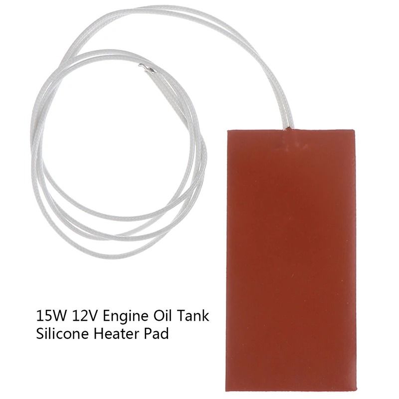 Flexible Waterproof Silicone Heating Pad (40W / 60W, 12V)