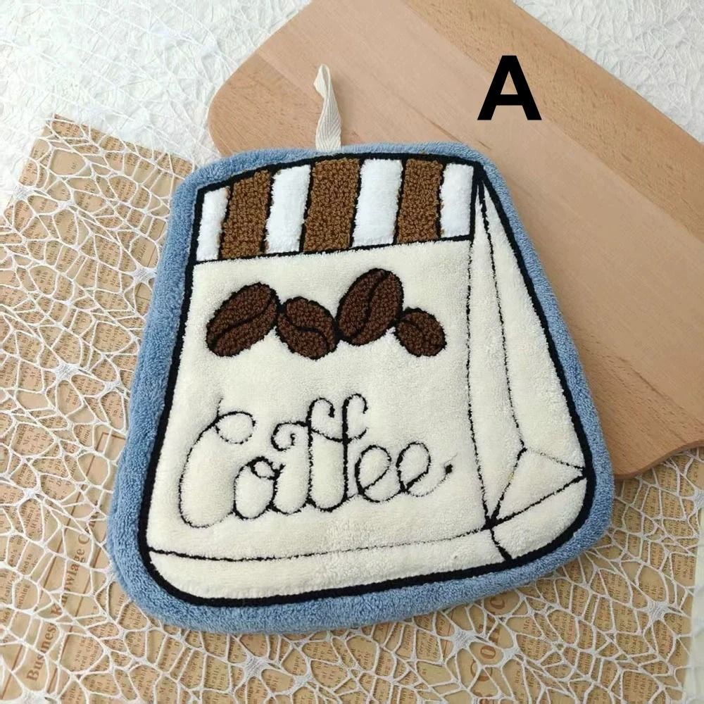Decorative Lightweight Fast-Drying Hand Towels for Bathroom & Kitchen
