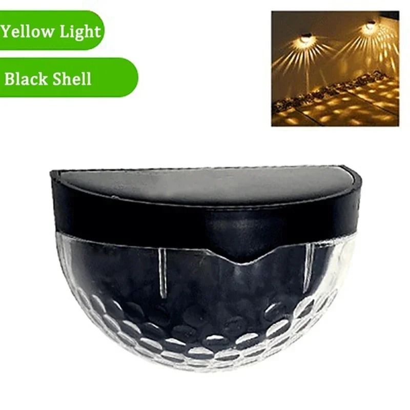 Outdoor LED Solar Fence Wall Lights (IP65 Waterproof Garden & Patio Festoon Lamp)