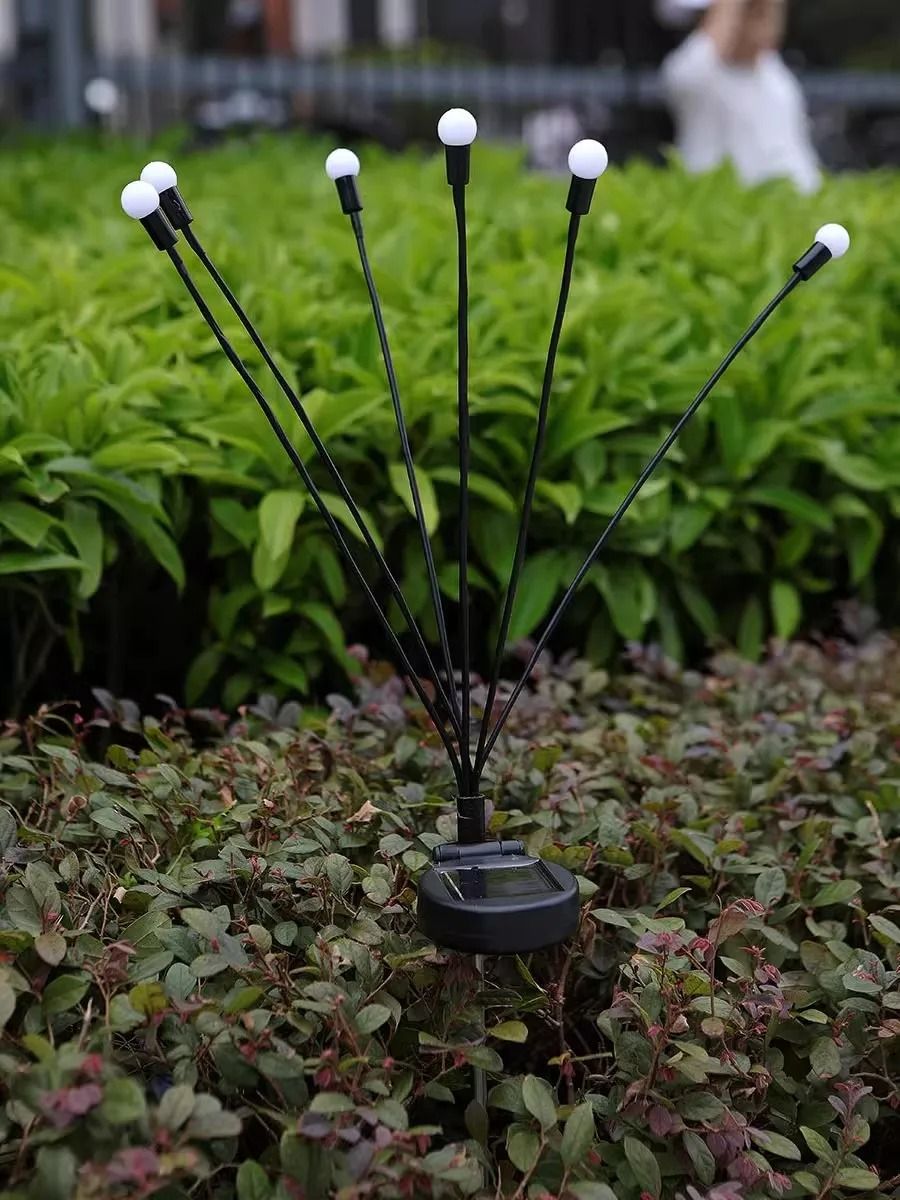 Upgraded Solar Powered Firefly Lights Outdoor Waterproof Vibrant Garden Decoration Stakes