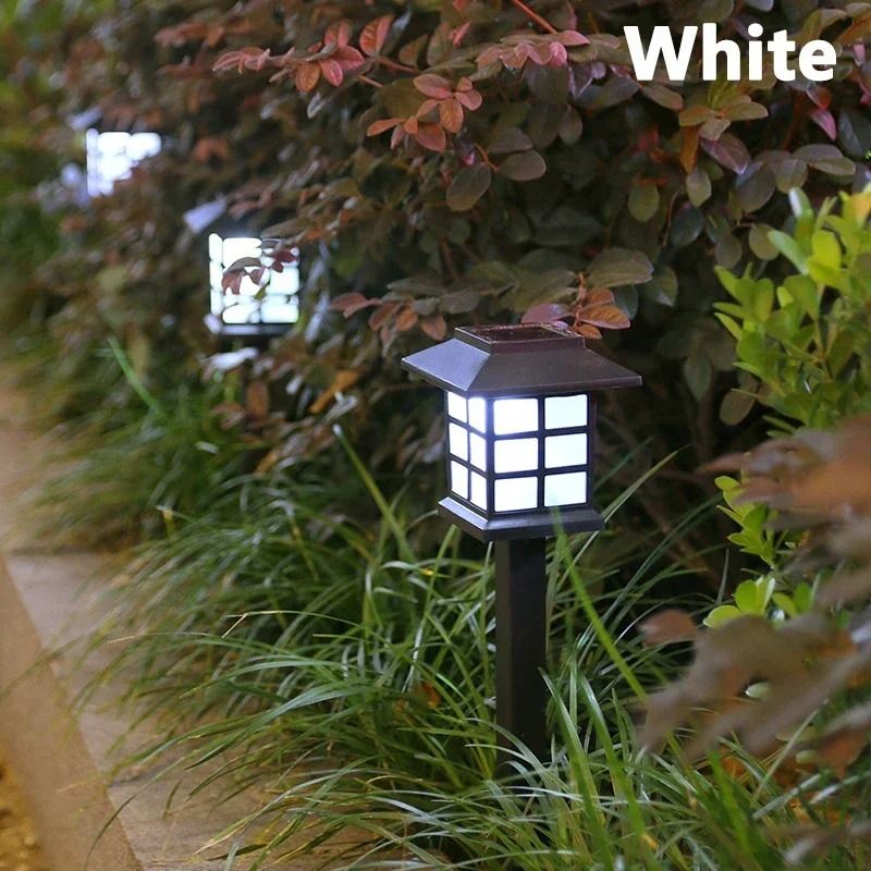 2-8 Pack Solar LED Outdoor Pathway Lights Waterproof Garden Walkway Landscape Stakes
