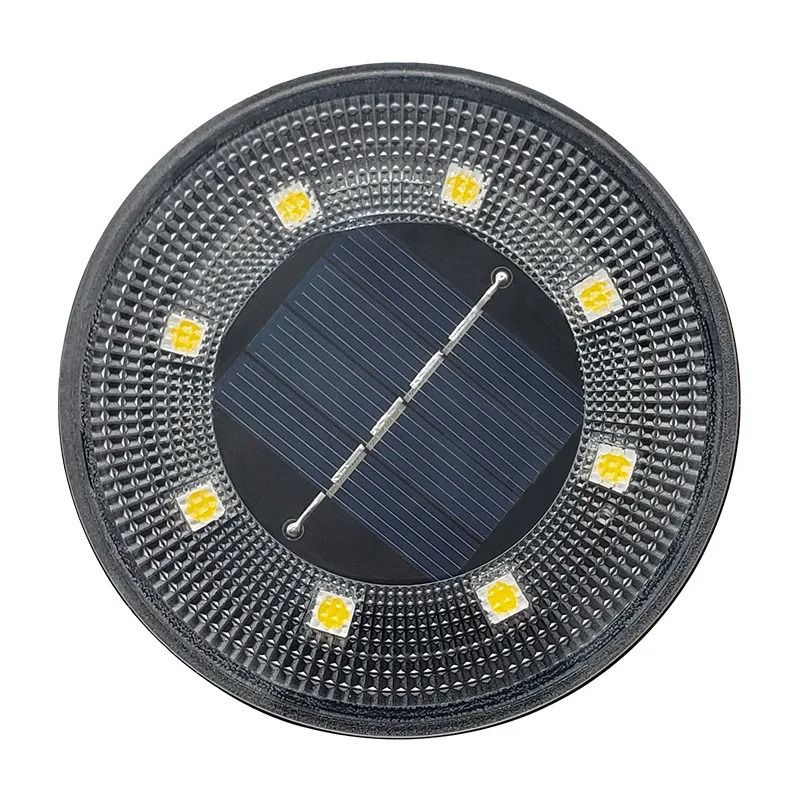 IP68 Waterproof Outdoor Solar Power LED Ground Path Deck Lights Driveway Lawn Garden Stake Lamp