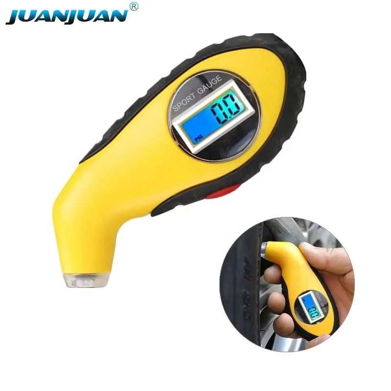 High-Precision Digital Car Tire Air Pressure Gauge Meter LCD Manometer for Vehicles & Trucks