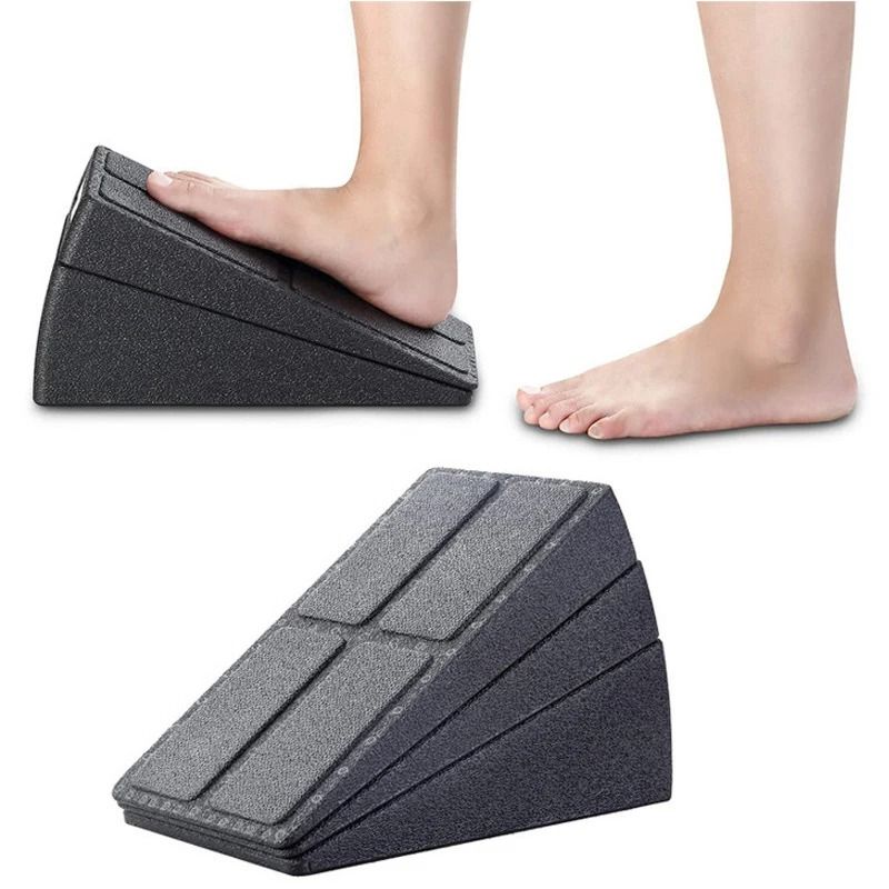 3-Piece Adjustable Yoga Wedge Slant Boards & Non-Slip Squat Wedge Blocks