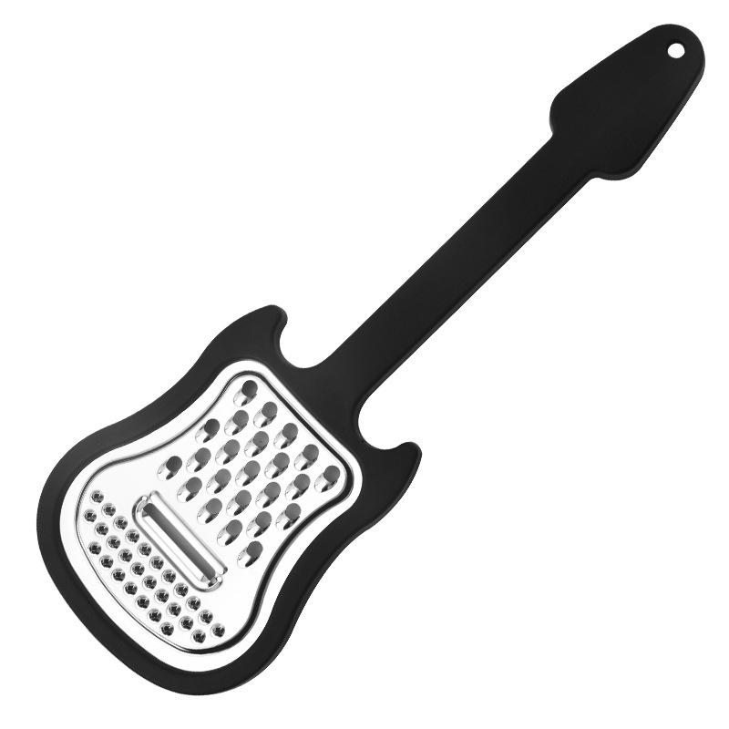 Guitar Shaped Stainless Steel Vegetable Peeler Multi Blade Fruit & Potato Scraper Tool