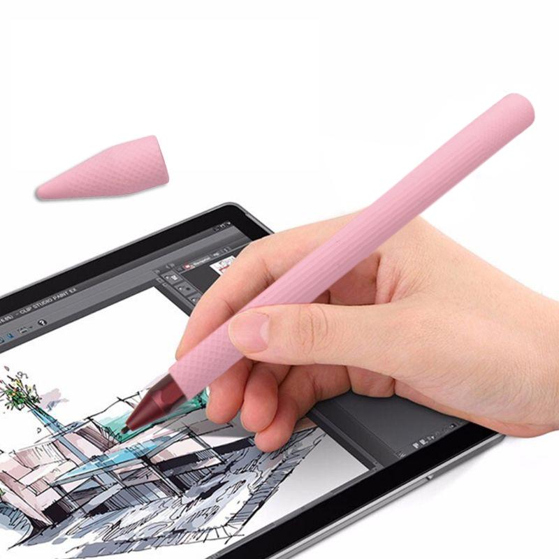 Silicone Stylus Pen Protective Case for Microsoft Surface Pro 5 & 6 Anti Slip Pen Holder Cover