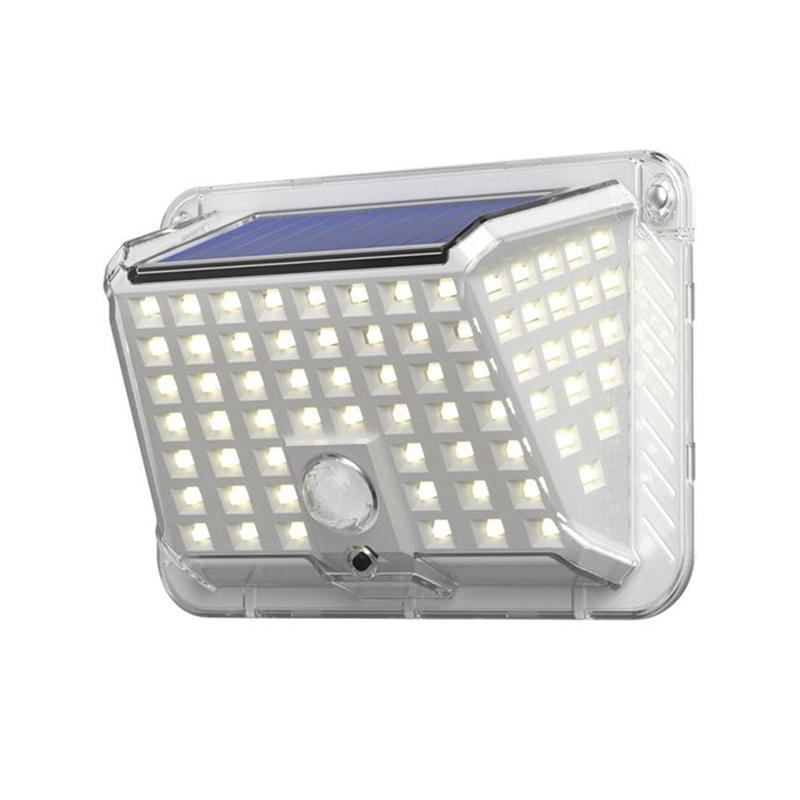 90 LED Solar Motion Sensor Wall Light IP65 Waterproof Wireless Outdoor Garden Security Lamp