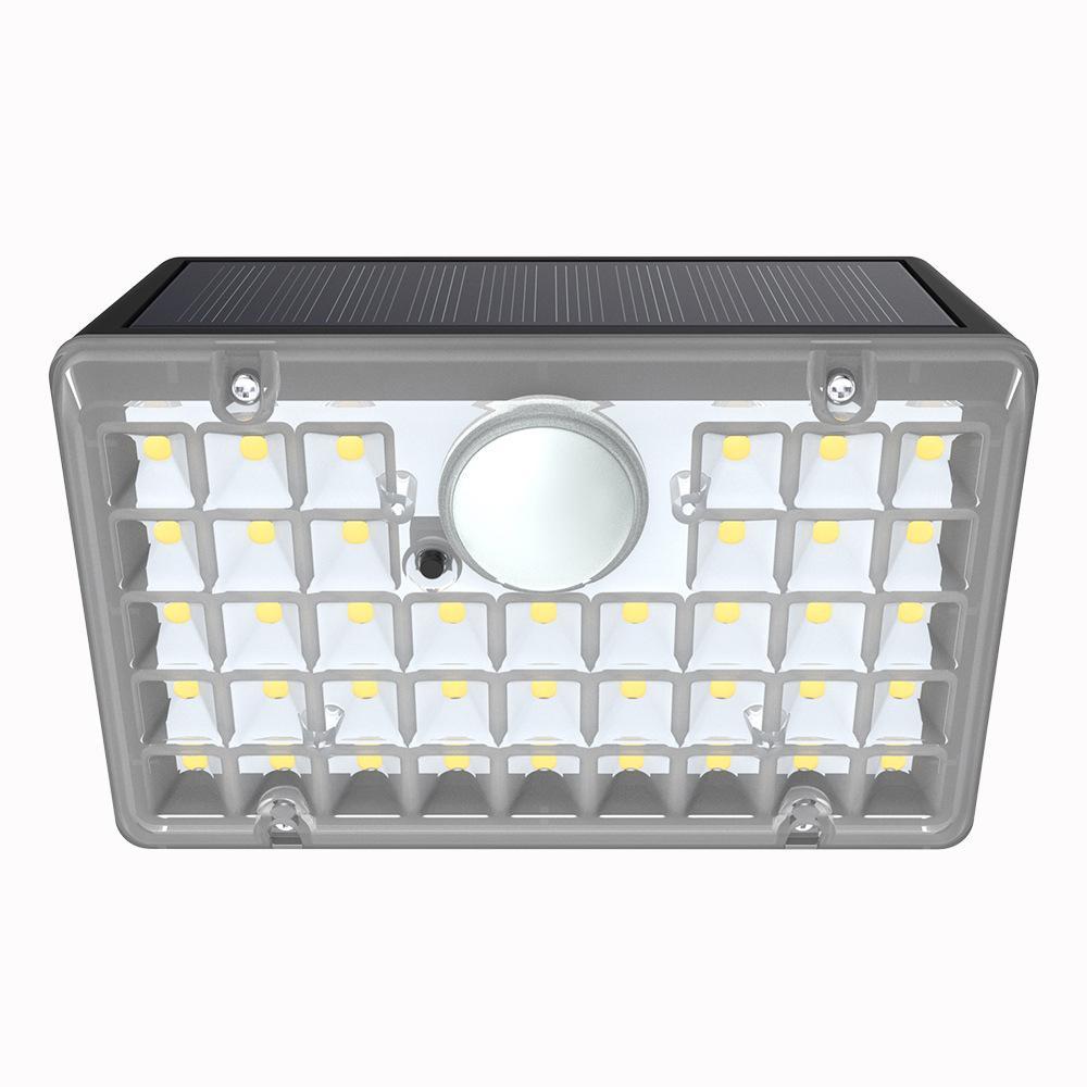 Dual Color Solar Motion Sensor Wall Light IP65 Waterproof Outdoor Security Lighting