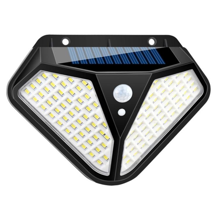 LED Solar Motion Sensor Outdoor Wall Light Waterproof Garden Security Lamp
