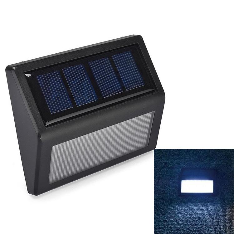 LED Solar Motion Sensor Wall Light IP65 Waterproof Outdoor Garden Deck Lighting