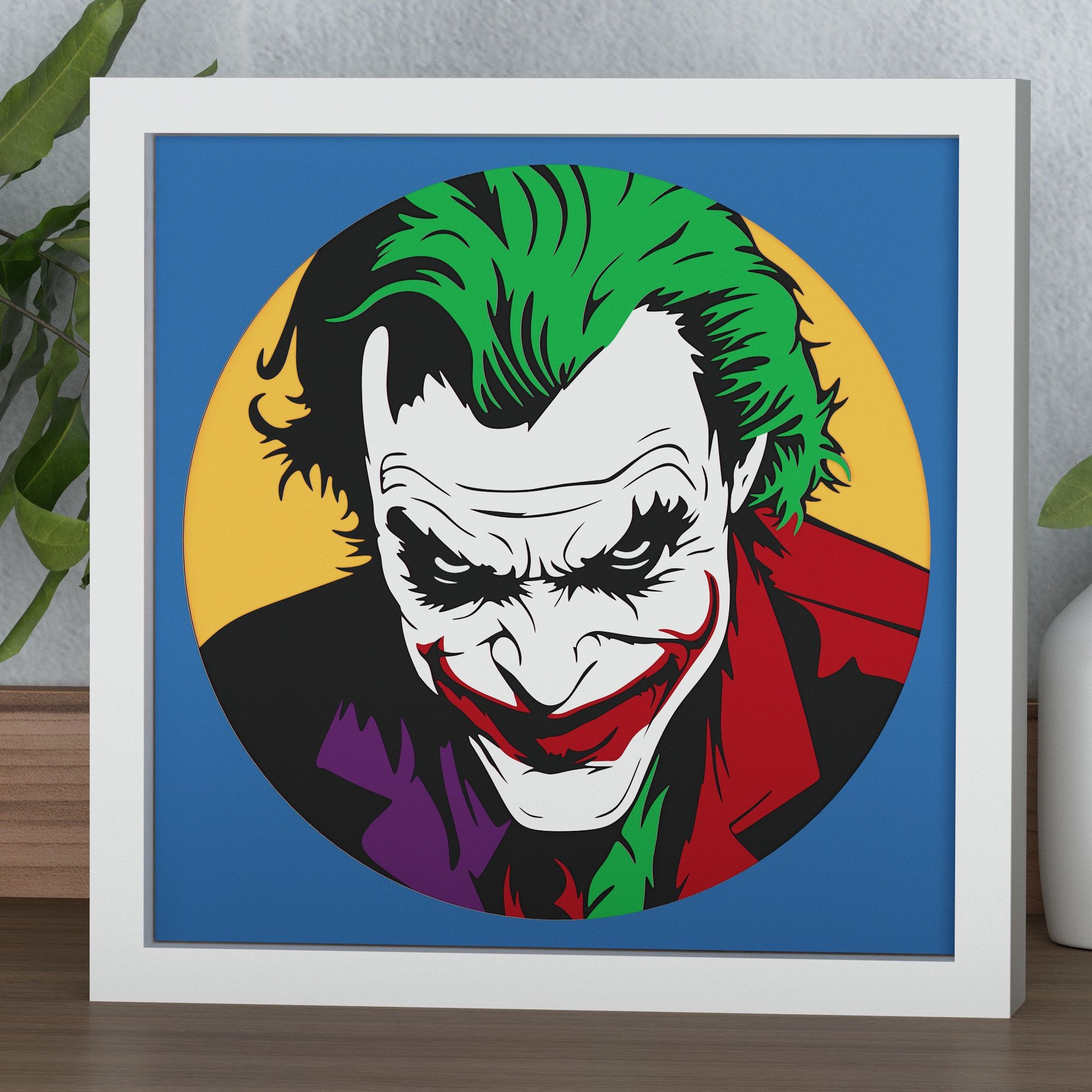 Paper Jobker Layered Design of Joker for paper and laser cutting machines | Inspire ...
