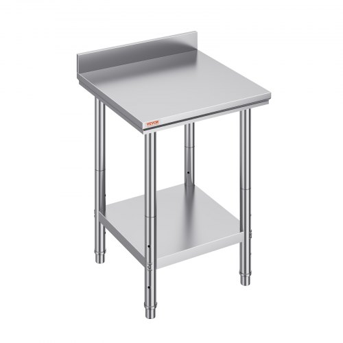 Commercial Stainless Steel Work Table, Heavy Duty Prep Bench for Kitchen, Restaurant, Catering, and Food Service Use