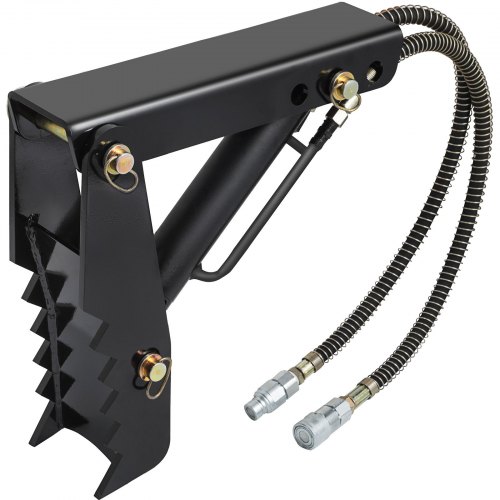 Hydraulic Backhoe Thumb, Steel Heavy-Duty Weld-On Excavator Thumb with Hydraulic Cylinder, Universal Attachment