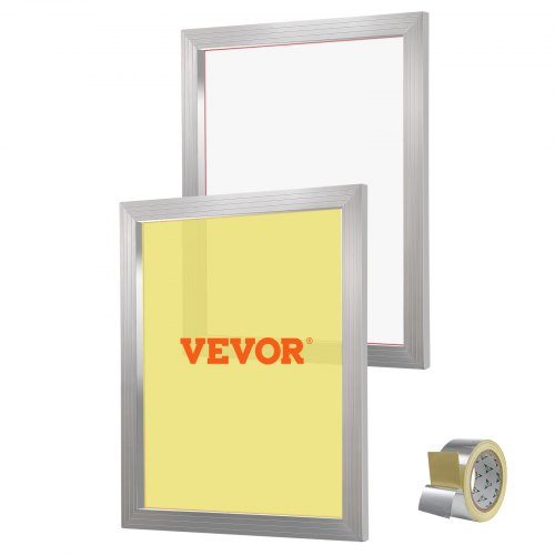 Aluminum Screen Printing Kit Frame Set with Mesh for T-Shirt & DIY Printing