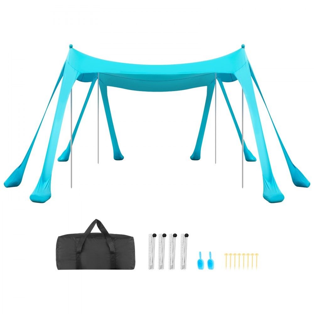 Beach Tent Sun Shelter UPF50+ Portable Shade Canopy