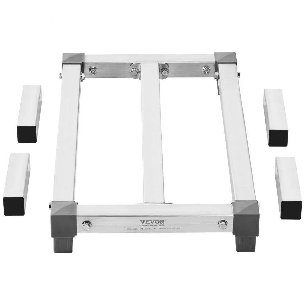 Aluminum Dunnage Rack 24 x 14 Heavy Duty Storage Rack 1000 lbs