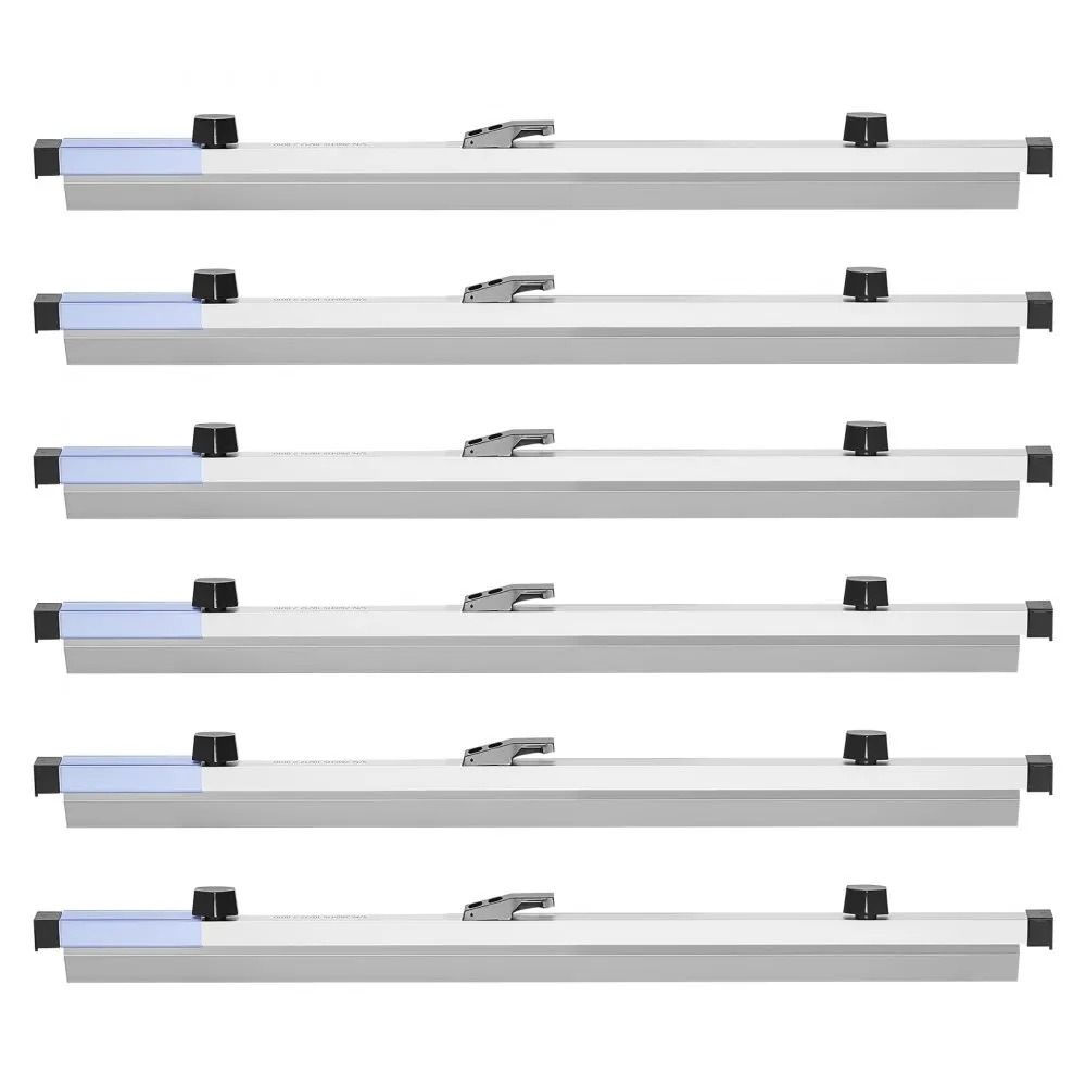 24 Inch Blueprint Clamps Aluminum Hanging Clips for Document Storage Pack of 6