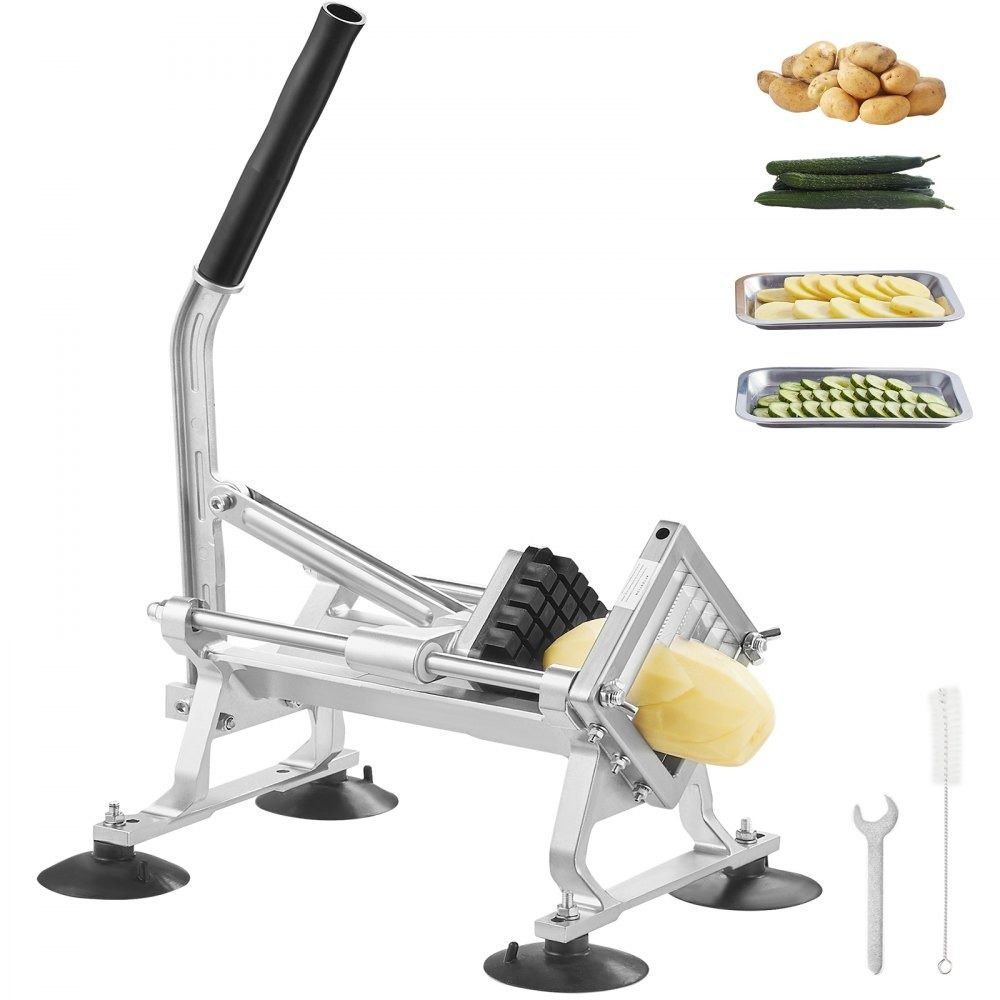 Commercial Vegetable Slicer 1/2 Inch Manual Fruit and Vegetable Cutter