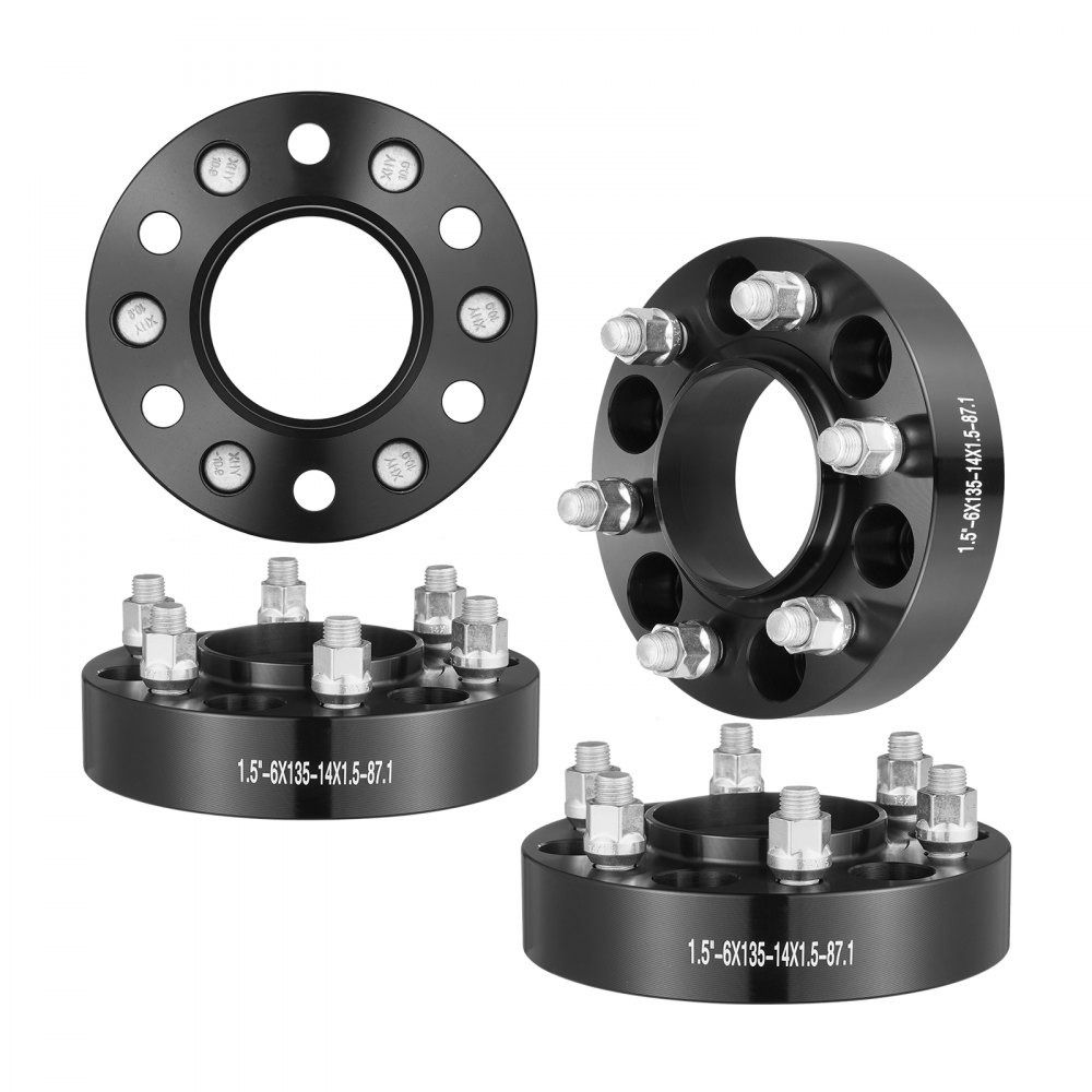 1.5 Inch Hubcentric Wheel Spacers 6 Lug Forged Wheel Adapters for Ford Trucks