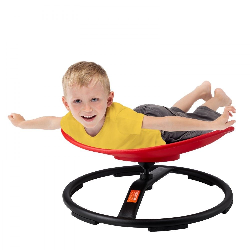Kids Sensory Spinning Chair with Swivel and Non Slip Metal Base