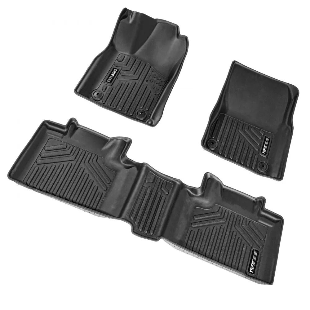 All Weather TPE Floor Mats for Dodge Durango 2016-2024 Jeep Grand Cherokee 2016-2021