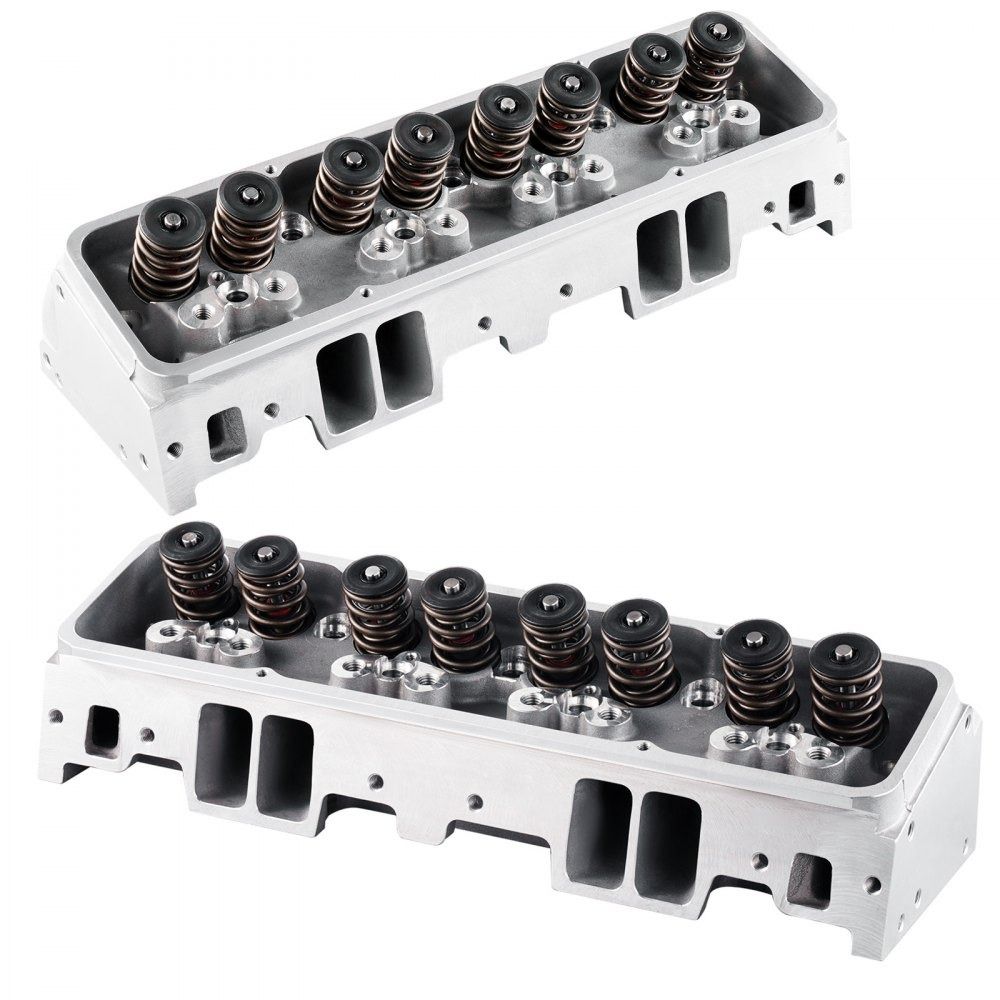 Aluminum Engine Cylinder Head Assembly for SBC 327 350 383 Corvette Camaro Z06