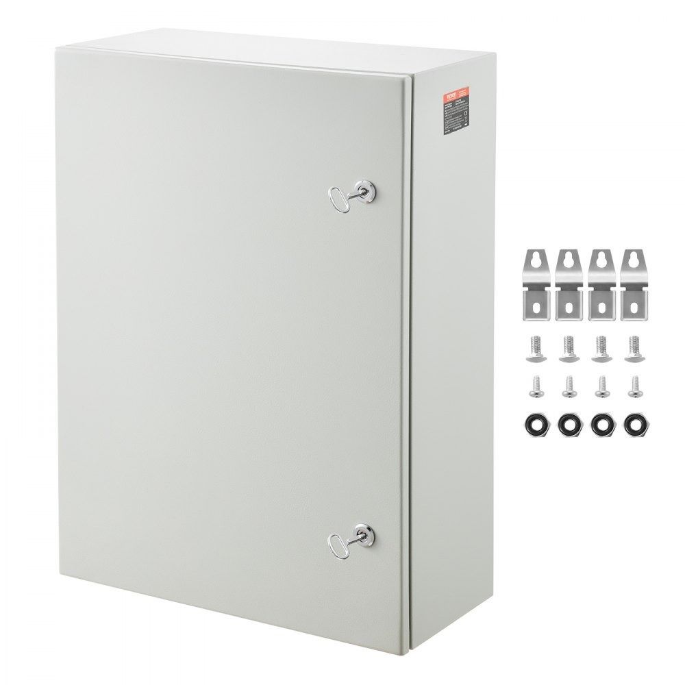 Steel Electrical Enclosure Box 28 x 20 x 10 Inch IP66 Waterproof Wall Mounted