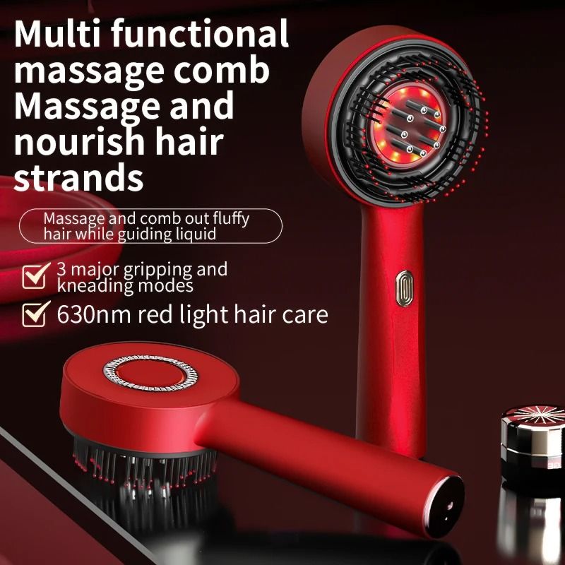 Led Comb Electric Hair Growth Comb with Red Light and Massage for Sca | Inspire ...