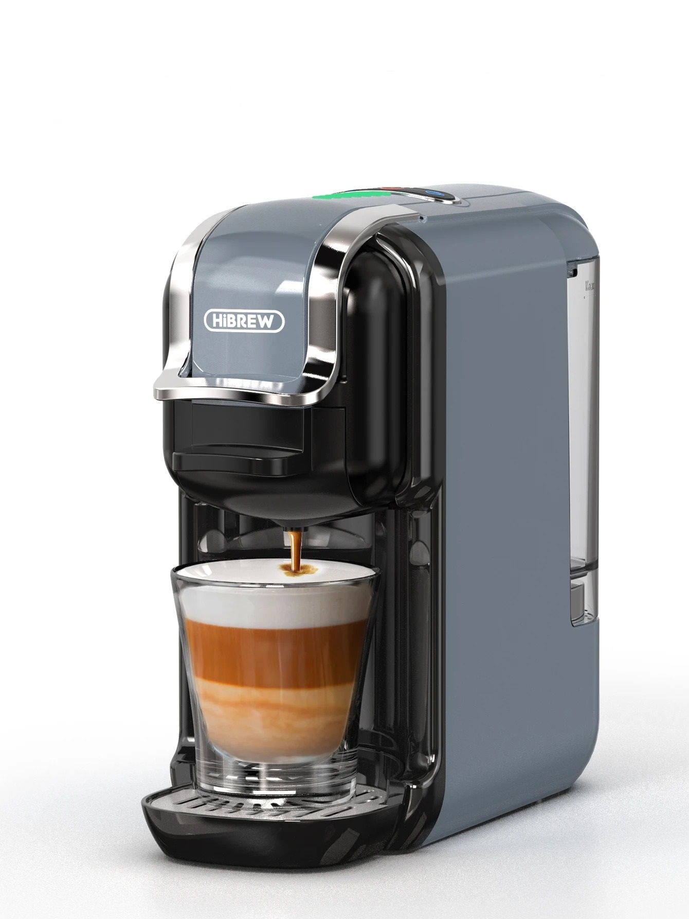 5 in 1 Capsule Coffee Machine with 20 Bar Pressure and Hot Cold Brewing
