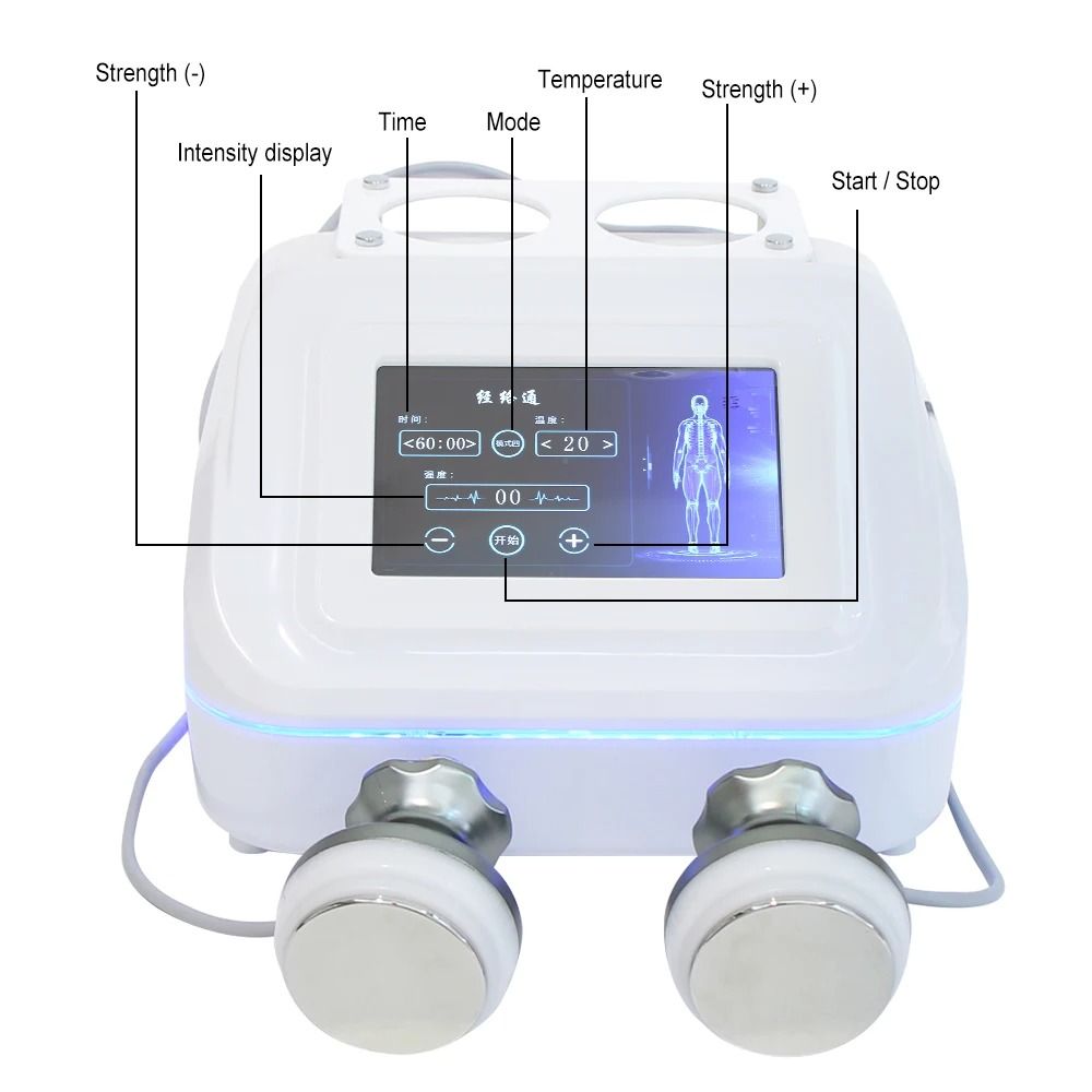 Microcurrent Meridian Therapy Machine with EMS and Back Heat | Inspire Uplift
