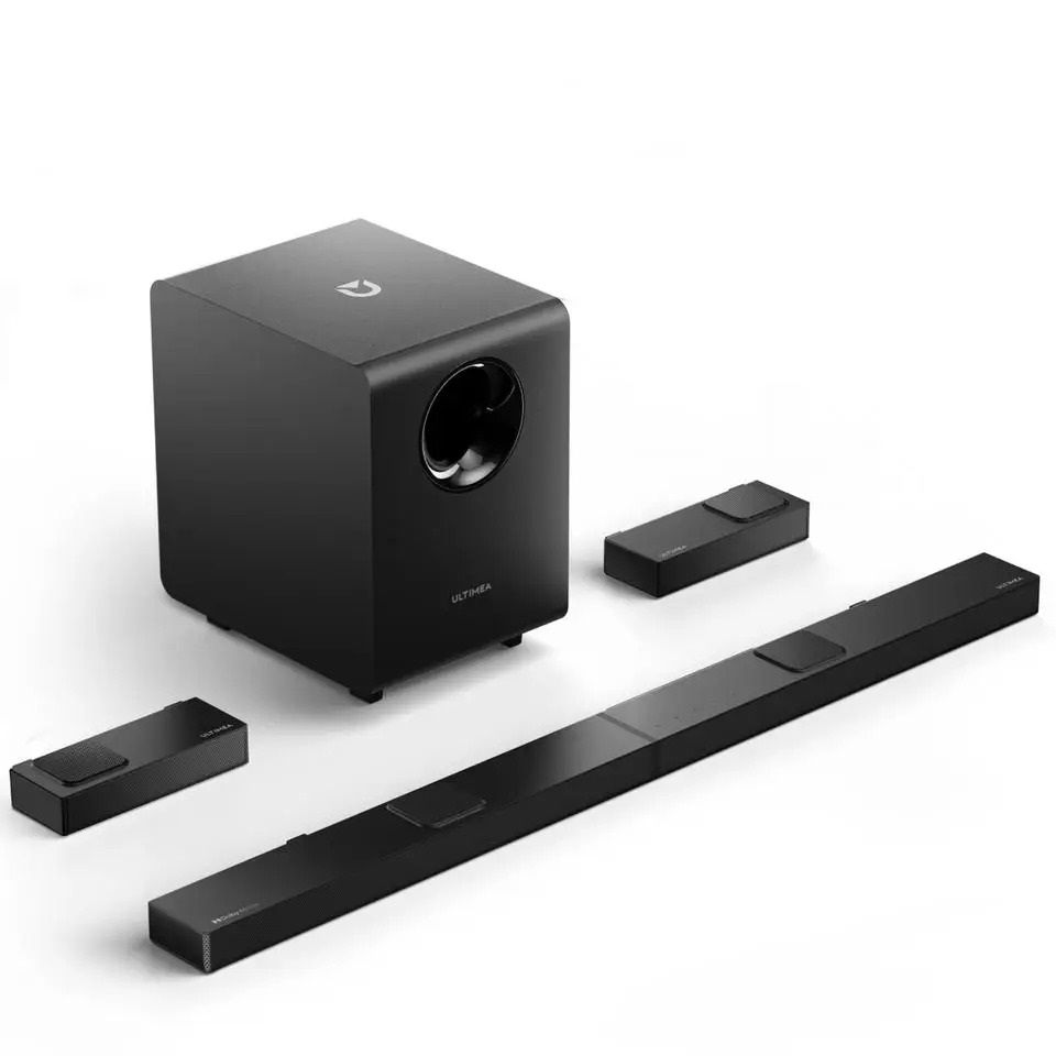 Premium Dolby Atmos Surround Sound Home Theater System with Wireless Subwoofer