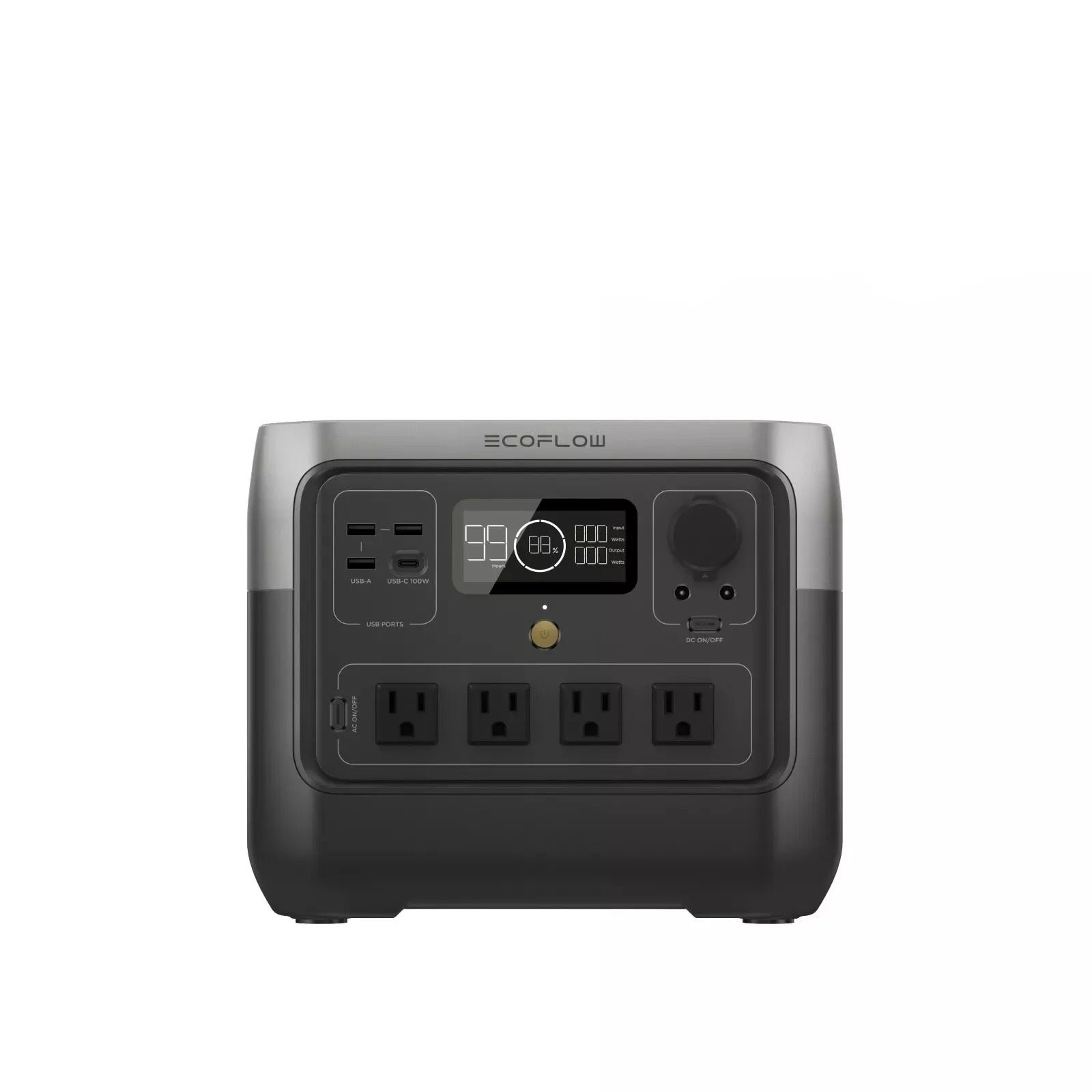 Portable Power Station with Solar Input and Rapid Recharge for Off Grid Living