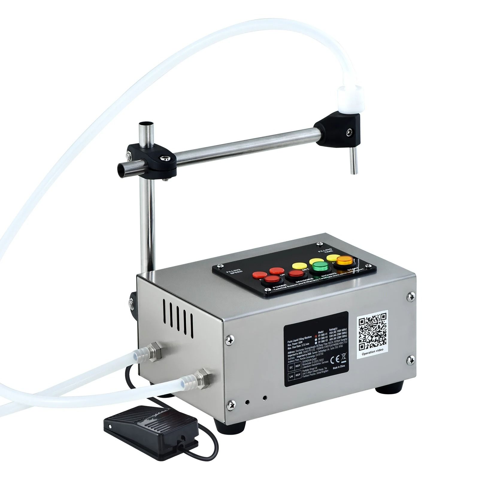 Automatic Digital Liquid Filling Machine with Single Nozzle | Inspire ...